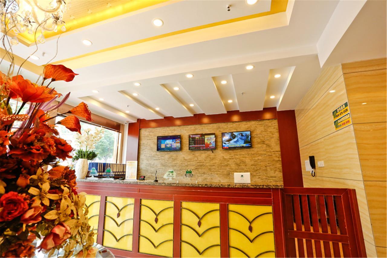 Greentree Inn Jiangsu Wuxi Xibei Town Xingtiandi Shell Hotel מראה חיצוני תמונה